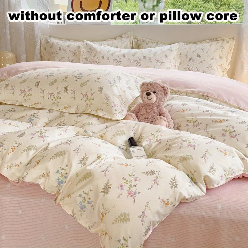 Floral Clean 4-in-1 Duvet Set
