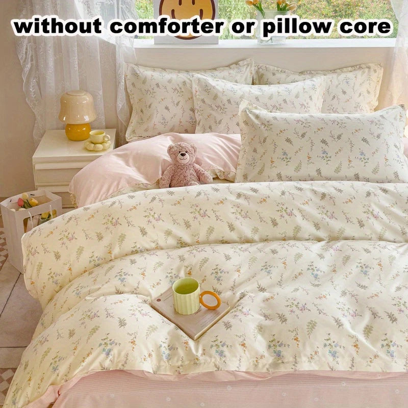 Floral Clean 4-in-1 Duvet Set