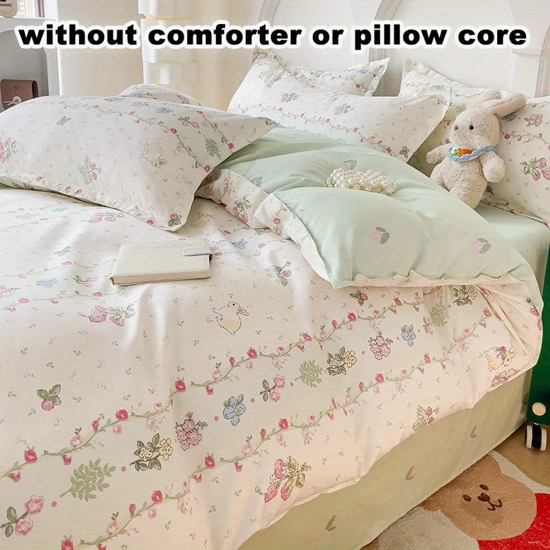 Bunny Couple 4-in-1 Duvet Set