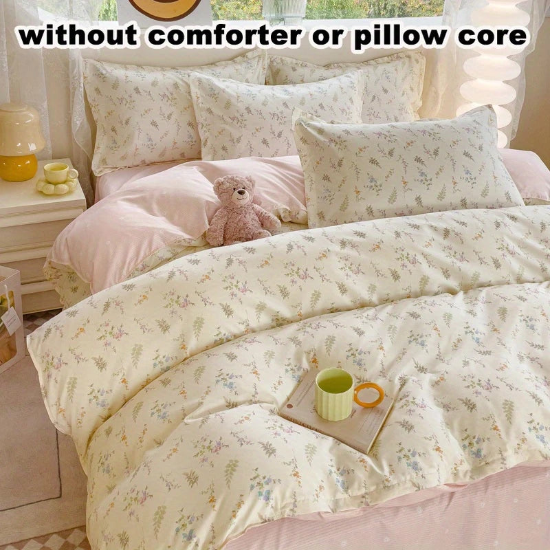 Floral Clean 4-in-1 Duvet Set